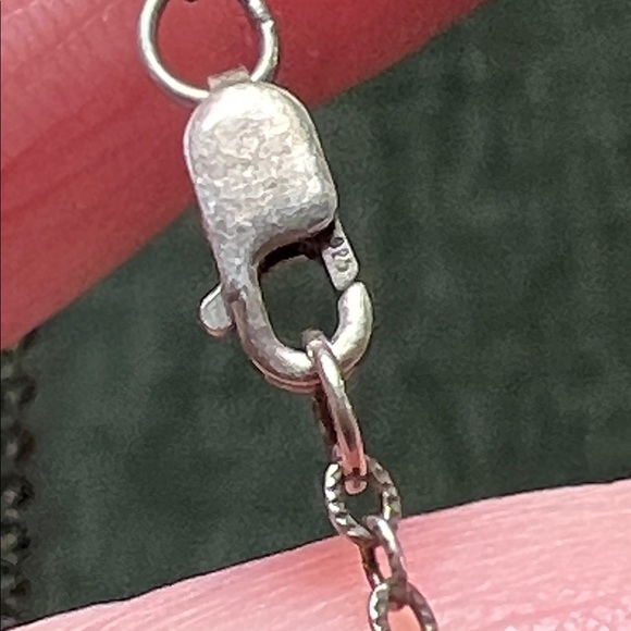 Little Relics Artisan Scenic Montana Moss Agate Sterling Silver Pendant Necklace - Picture 6 of 8